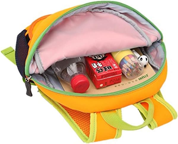 Barnryggsäck, Ryggsäck för Småbarn, Djurdesign, Kinder Racksack för 2-7 år (Tiger)