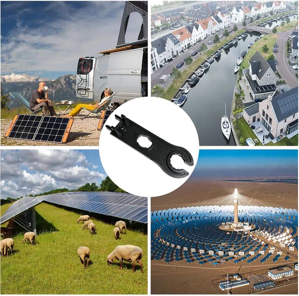 Sæt med 2 MC4 Afmonteringsværktøjer - Oplåsningsværktøj - Praktisk Solcelle Nøgle til PV-stik