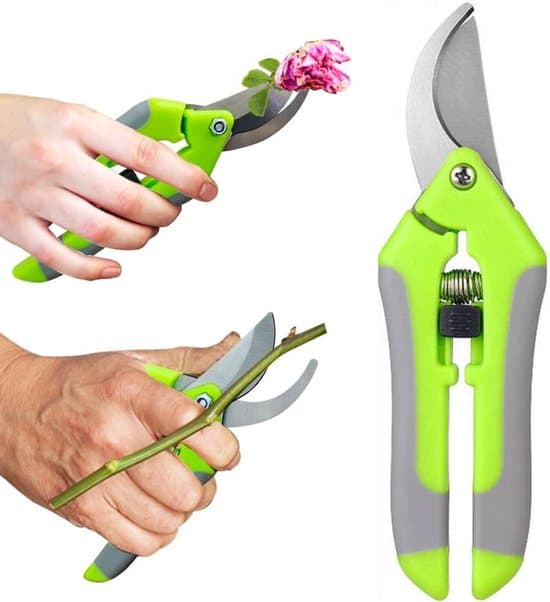 Pruning Shears - Pruning Scissors - Garden Scissors - Waterproof - Stainless Steel and Heat Resistant - Suitable for Pruning Garden Plants