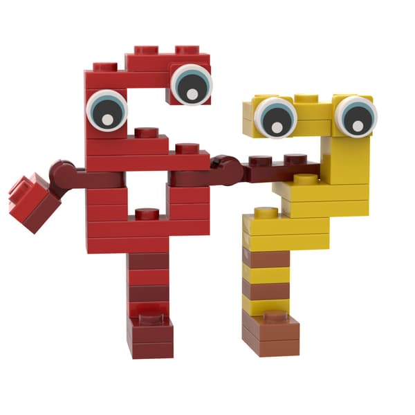Steal a Brainrot Building Blocks Set | 12 Pcs Game Figures
