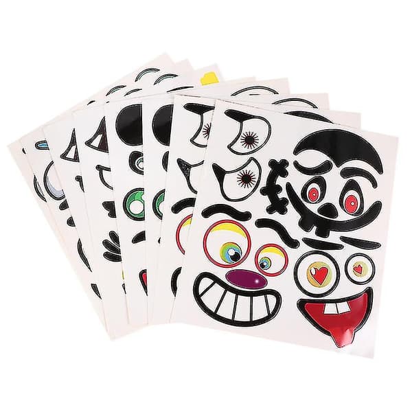 8 st Halloween Pumpkin Decorations Stickers Halloween Party Decorations