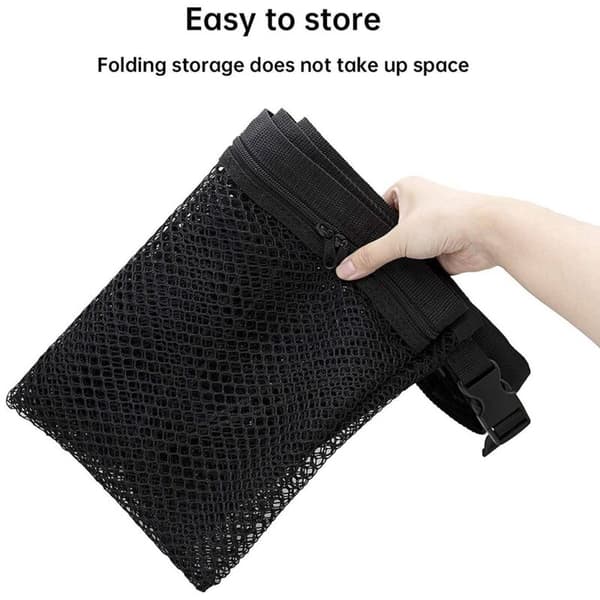 2x Car Roof Storage Net, Roof Compartment, Interior Space, Trunk, Organizer, Black
