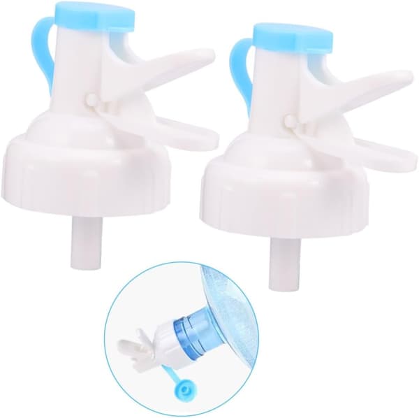 2 st Vattenflaska Dricksfontän Vattendispenser Dryckdispenser Vattenflaska Pump Vattenpip för Hem Vattenkokare Vattenfontän
