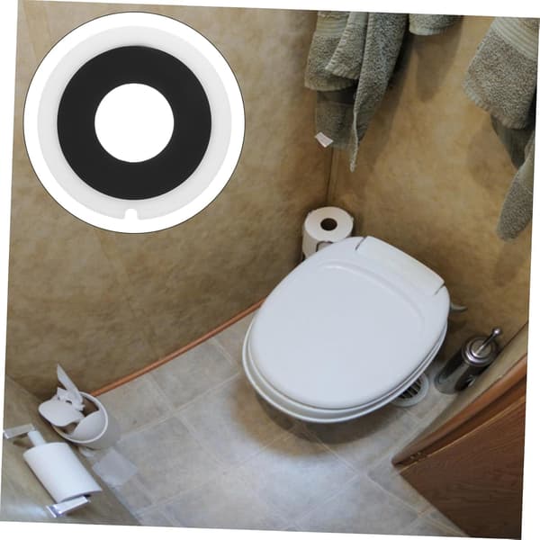 2-piece replacement gasket, durable and easy to install, toilet cistern repair accessory, compatible