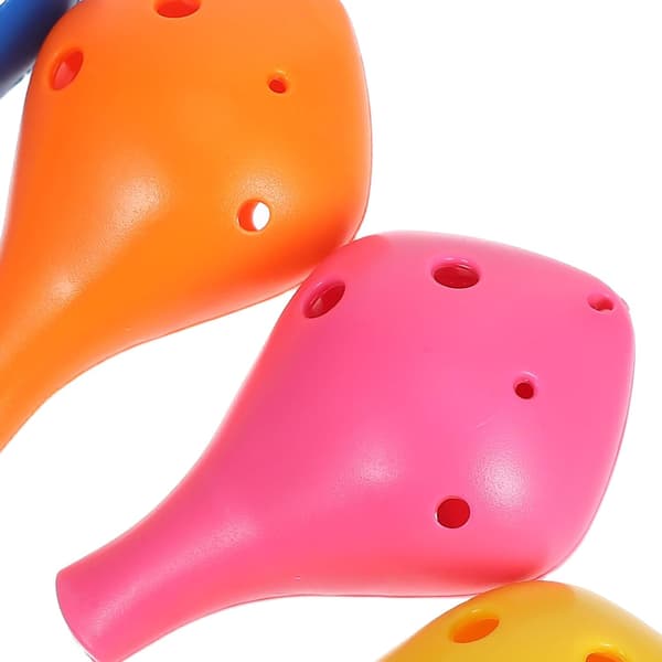 5 Pcs ABS Ocarina Flute Set Lightweight and Useful Musical Instrument
