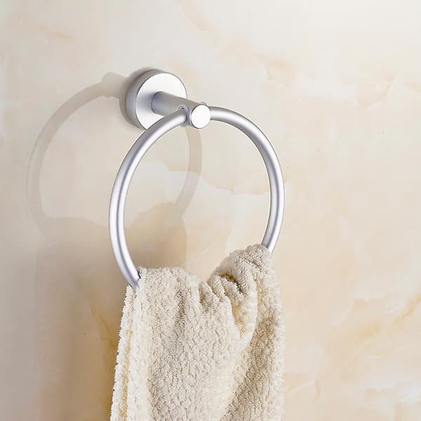 Wall-mounted towel rack with strong suction cup for kitchen and bathroom