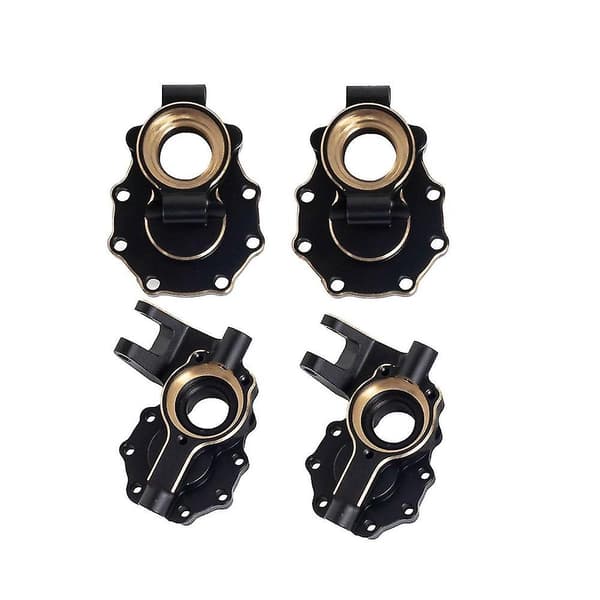 Ydre Portal Drivhus i Messing til Traxxa Trx4 Trx6 RC-dele