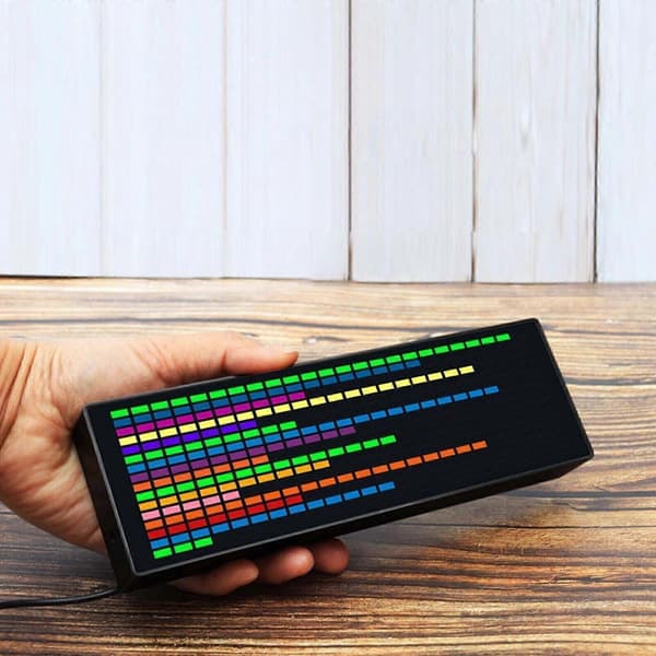 VFD Music Spectrum Indicator with RGB Display - Audio Level VU Meter Amplifier Board