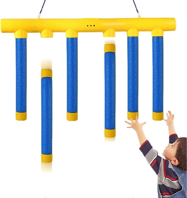 Catch the Sticks Game Indoor Training Toy, Multifunctional Falling Sticks Reaction Game for Hand-Eye Coordination