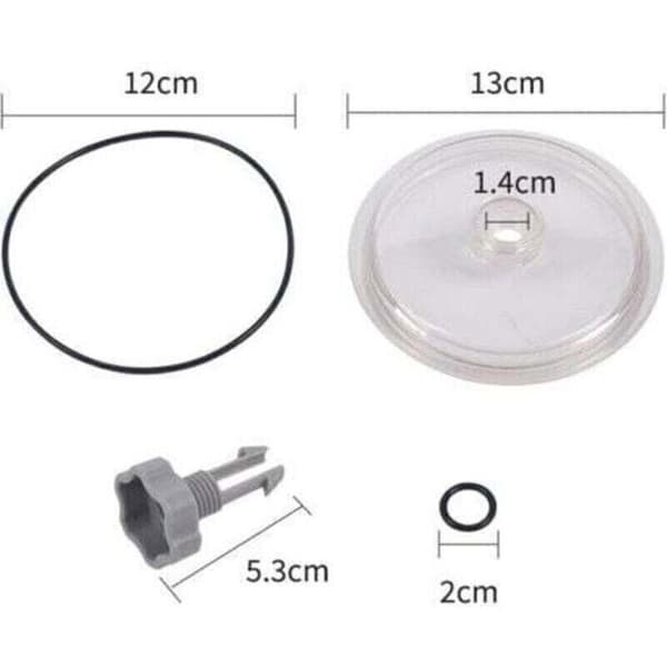 Pool Pump Lid - LUSKYKA® - Compatible with Intex SF15110 - Efficient Filtration - Easy Installation