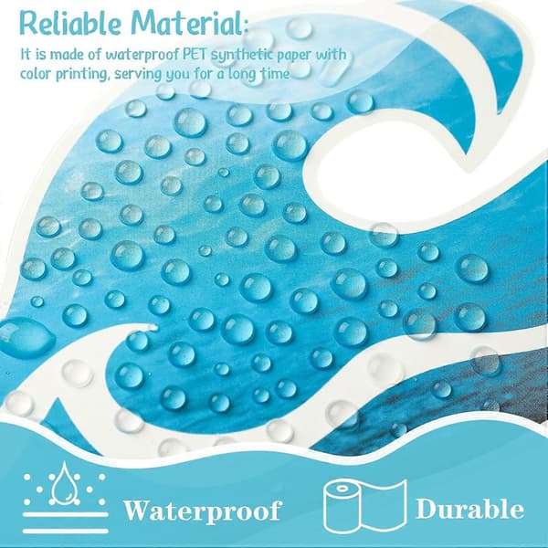 15m Wave Bulletin Board Borders Ocean Beach Bulletin Board Trim Ocean Theme Border