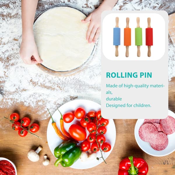 Kids Rolling Pin, Nonstick, Gift, Bread Baking Supplies, Toy Rolling Pin, Craft Rolling Pin, Baking Roller Rolling Pin, Restaurant
