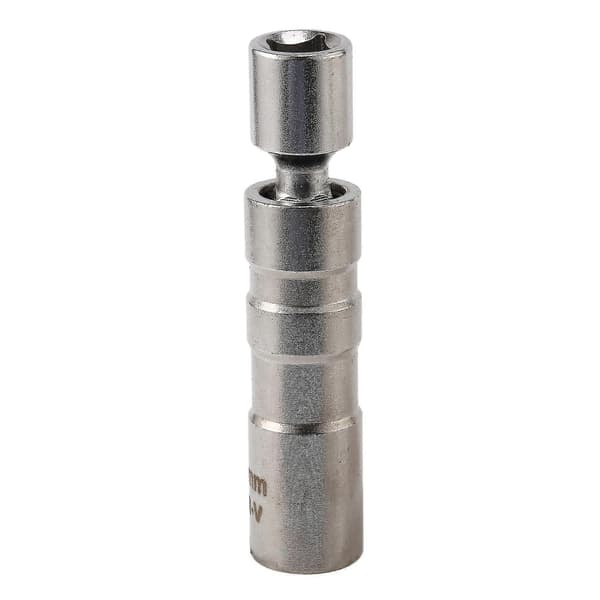 14mm & 16mm Thin Wall Magnetic Swivel Spark Plug Socket - 3/8-inch Drive 12-point Spark Plug Socket