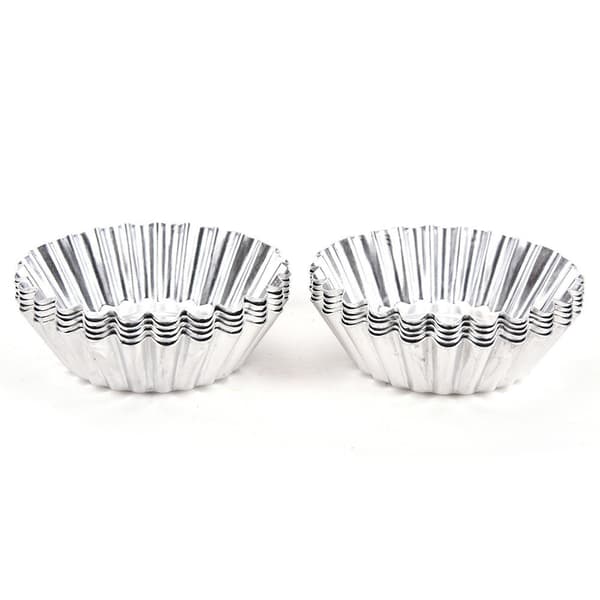 10 stk Metallbakeformer - Muffinsform - Kaker - Former