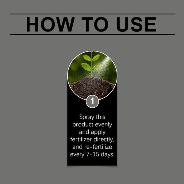Plant Nutrient Spray, General Care Solution for Garden Potted Plants, Daily Nutritional Supplement