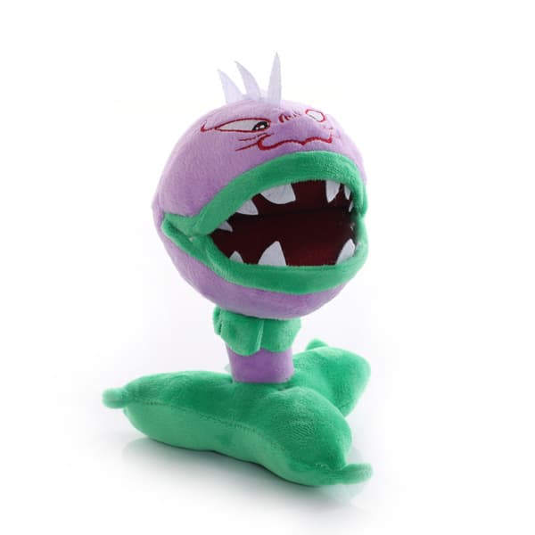 3 st Plants VS Zombies Växtset Plyschleksak Polka Dots, Sof