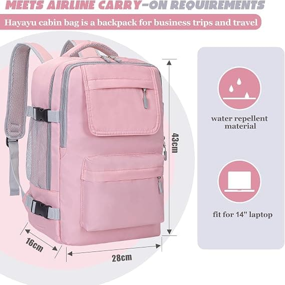 Ryanair Cabin Bag 40x20x25 Suitcase Women 20l Backpack for Flight Hand Luggage Backpack