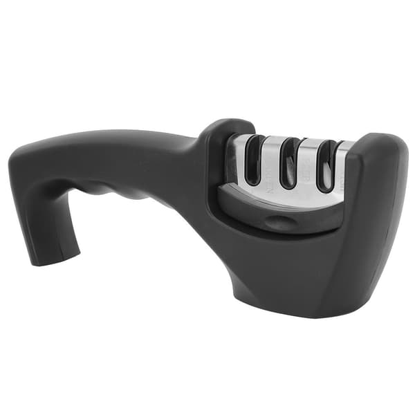 3-in-1 Manual Knife Sharpener, Multifunction Sharpener, Kitchen Sharpening Tool