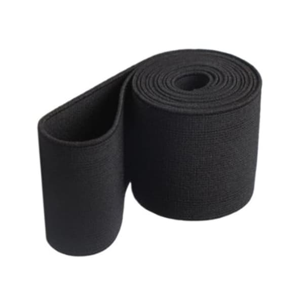 5m svart elastisk bånd - 3cm elastisk bånd
