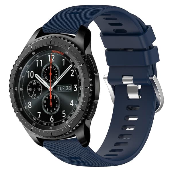 Bedst sælgende blødt silikoneurrem kompatibelt med Samsung Gear S3 Frontier