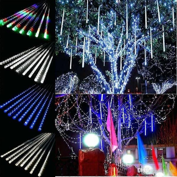 LED-benkbelysning, sett med 8 LED-striper for møbelbelysning, 300 mm, med strømbryter, totalt 510 lm, alt tilbehør inkludert, hyllebelysning