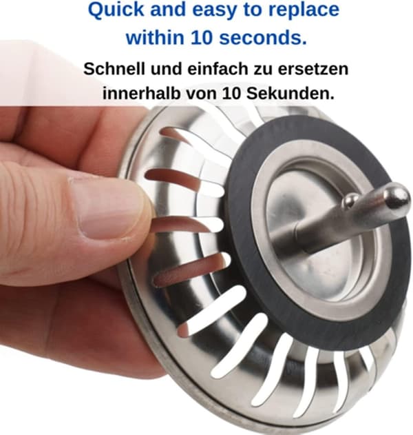 Franke Kurvsilplugger Kompatibel O-ring Pakningssett med 5 for Vask [YJD]