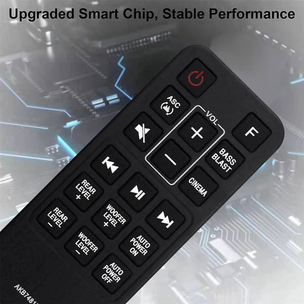 Replacement Remote Control Akb74815396 for LG Sound Bar Sj4r Sj4y Sj4y-s