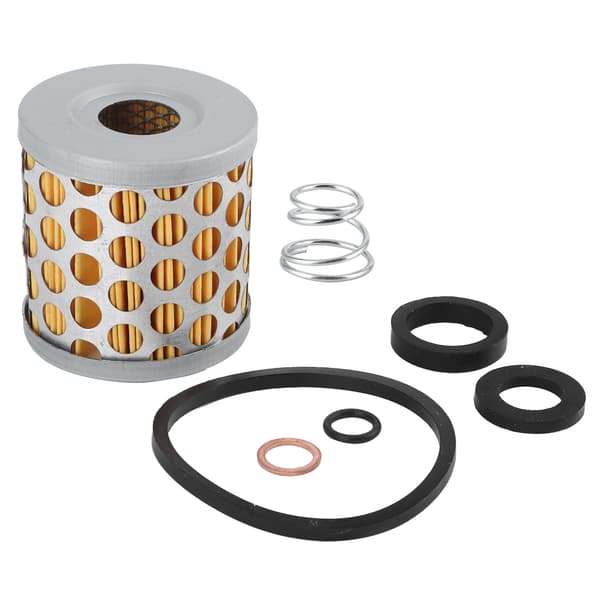 Fuel Filter Element with Spring Seal Ring Gasket Replacement Aluminum Alloy Universal