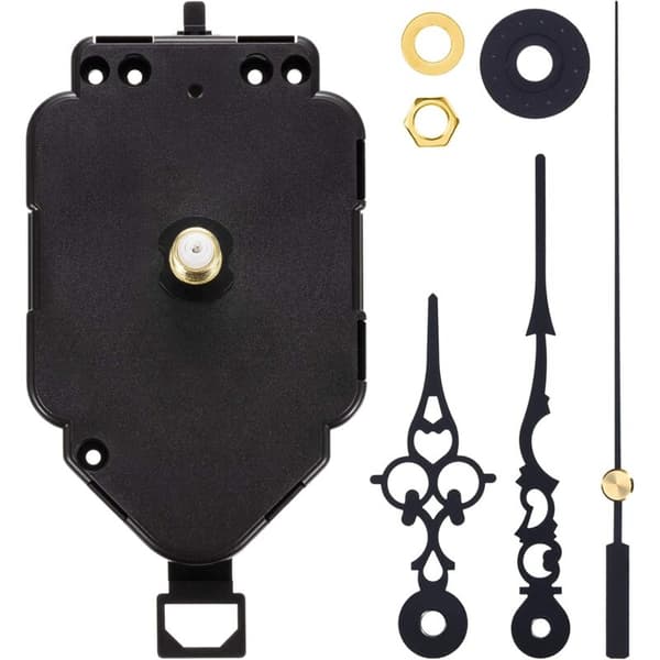 DIY Pendulum Clock Movement Kit in Quartz - 0.9 \" Shaft Length