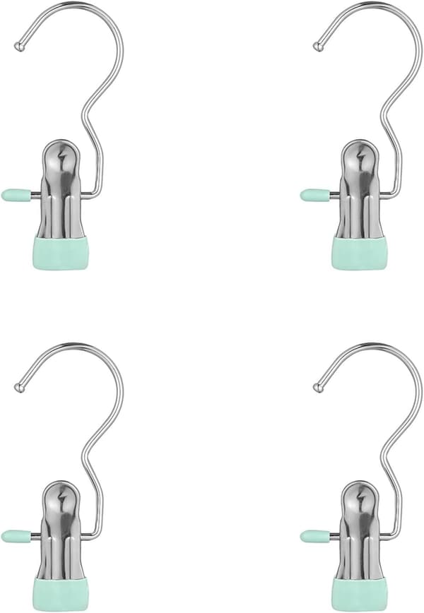 Adjustable Shower Caddy with 12 Hooks and Clothes Organizer {F2}