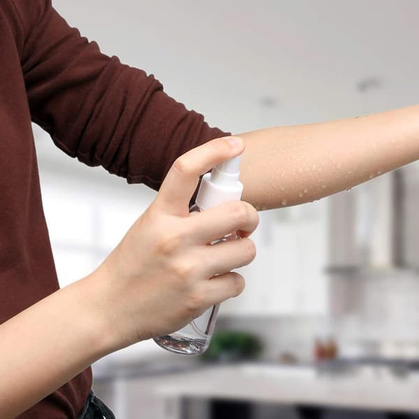 14-delt erstatningssett for sprayhoder til kosmetikkflasker i plast