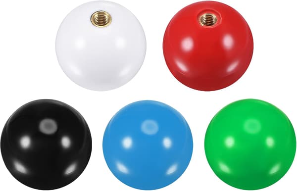 Joystickhåndtak Topp Kulehode M6 Rød/Grønn/Hvit/Svart/Blå Red