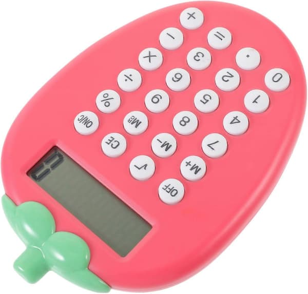 Electronic Calculator Pocket Calculator Office Calculating Tool Desk Decor for School