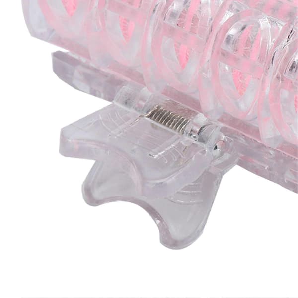 Mini Elektrisk USB Bærbar Hårrulle til Pandehår og Styling, Let Rejsehårrulle Rosa Kompakt Design