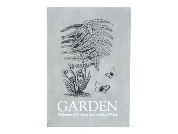 Senso Tavla Cement Garden 21x30cm grå gray