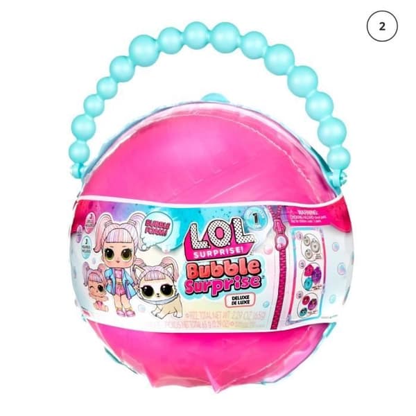 L.O.L. Surprise Bubble Surprise Deluxe - Suuri - 3 hahmoa + tarvikkeet-tfrf