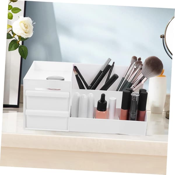 Makeup Vanity Organizer for Makeup Storage Desk Cosmetic Holder Drawer Style Cosmetic Organizer Divider
