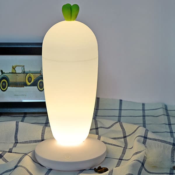 Creative Bright Table Lamp Energy-saving LED Radiant Lamp Night Light, White