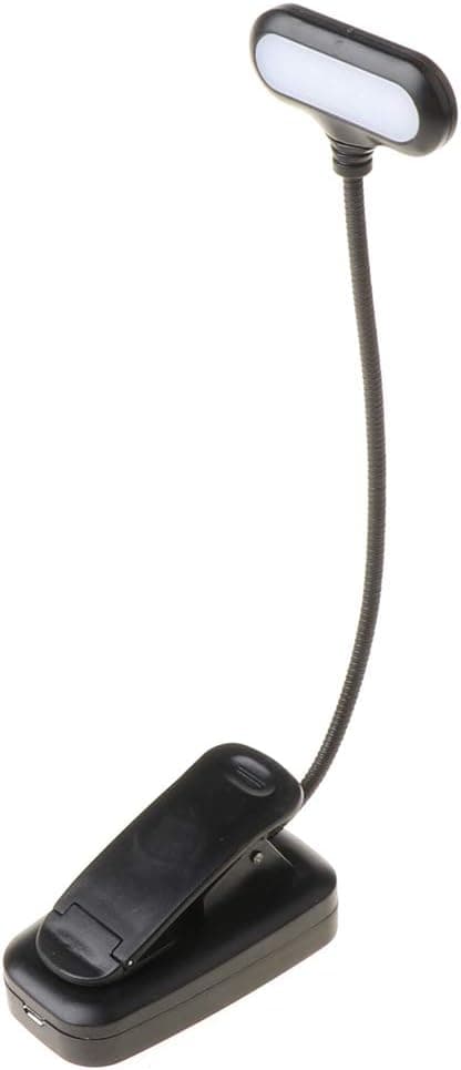 Reading Lamps Book Lamps Small LED Eye-Friendly Night Light Clip On Bed Battery/USB Powered ABS