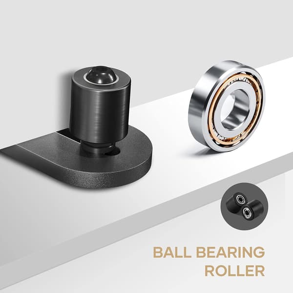 Sliding Door Floor Guide - Adjustable Floor Guide - Smooth and Quiet Control - Floor Guide Roller - Door Guide - Guide - Sliding Rails - Black{F3}