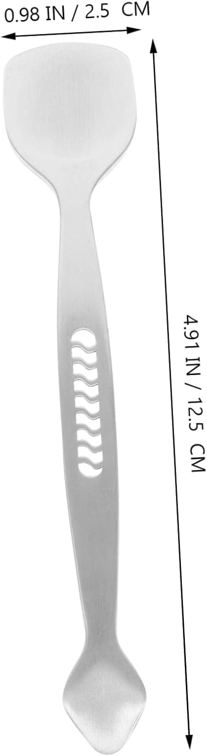 Facial Cleansing Blackhead Spatula Stainless Steel Nose Scraper Double-Sided Skin Scrub Tool