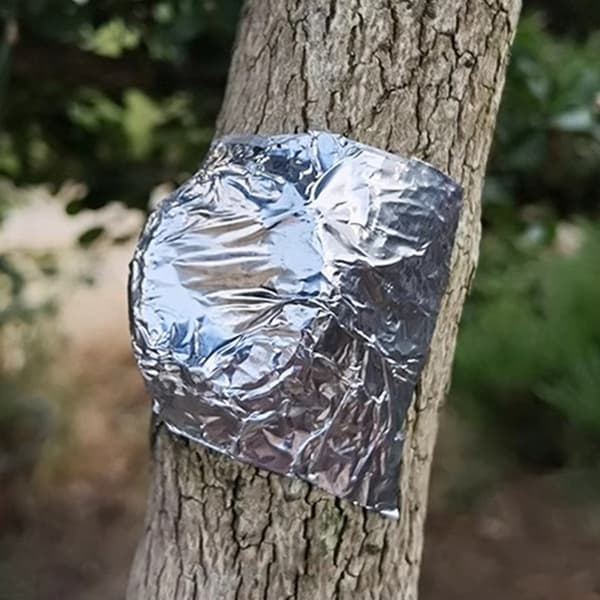 Trægrenforbinding til havearbejde 50mmX20m Aluminiumsfolietape