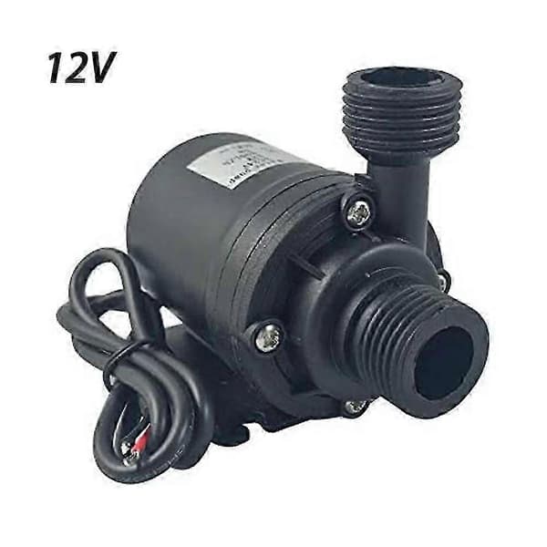 24v Pumpe 800l/t 5m Solbørsteløs Varmtvannssirkulasjonspumpe for Fontenebasseng Solsirkulasjonssystem Tilbehør