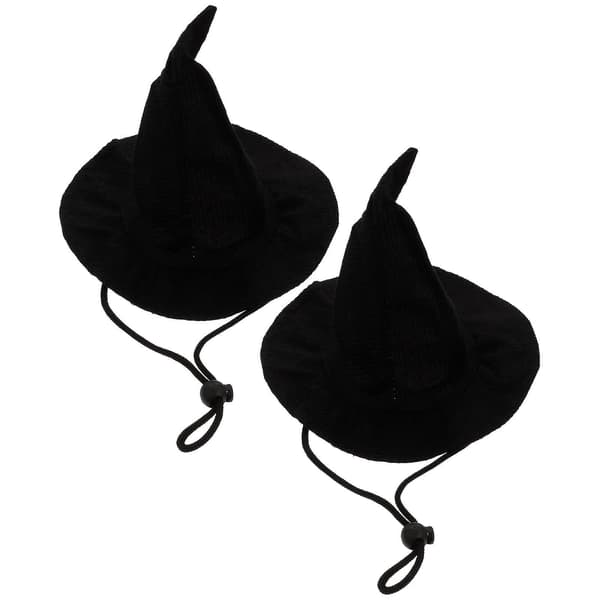 2 stk Halloween kjæledyr hodeplagg Halloween kjæledyr dekor Halloween hatt kjæledyr hodeplagg