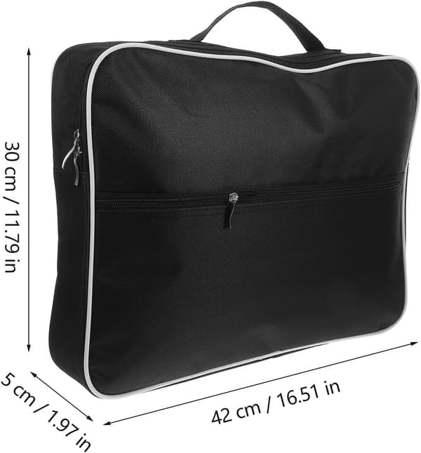 Musical Instrument Bag Portable Lyre Storage Bag Lightweight Polyester Thumb Piano Carry Case