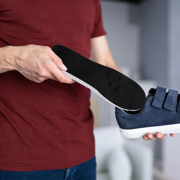 Super Soft Memory Foam Insoles with Storage Bag - Breathable Replacement Shoe Soles - Shock Absorption - Arch Support