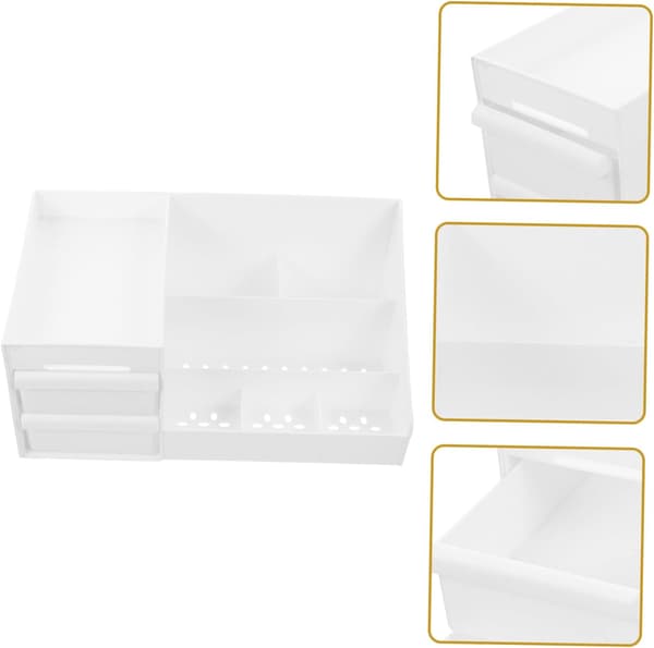 Makeup Vanity Organizer for Makeup Storage Desk Cosmetic Holder Drawer Style Cosmetic Organizer Divider