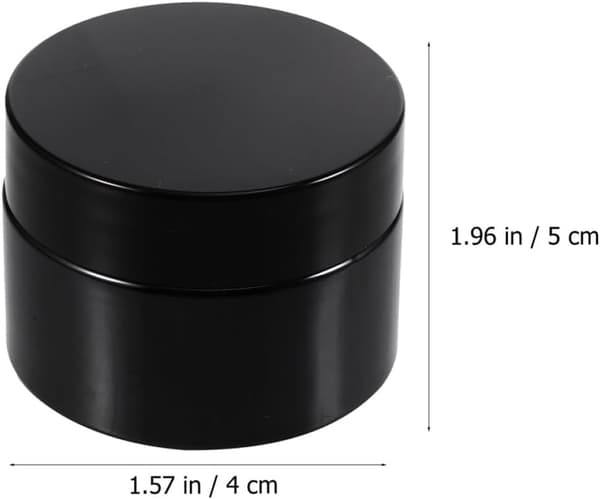 10 st 30g Glas Ansiktskräm Underbehållare Tomma Påfyllningsbara Kosmetikburkar för Resor och Daglig Hudvårdsförvaring