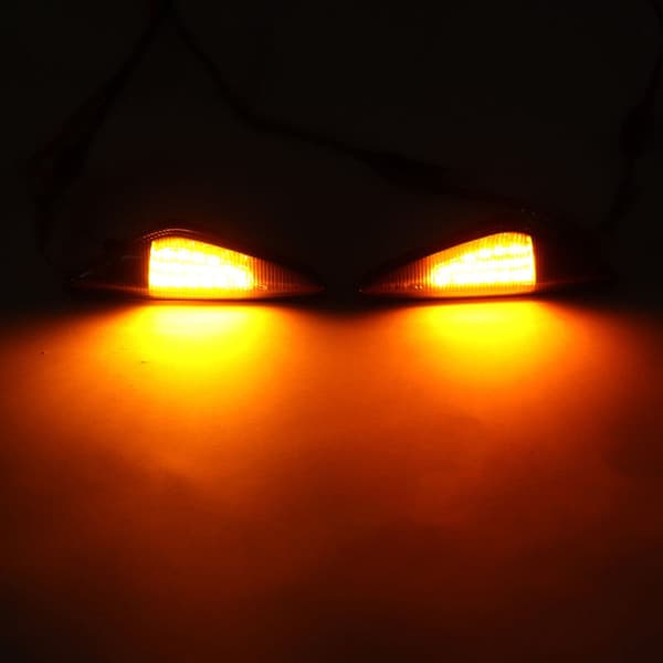 LED-sivumerkkivalot, läpinäkyvät auton suuntavilkut, E70 X5 F25 X3 E71 X6 2007-2013