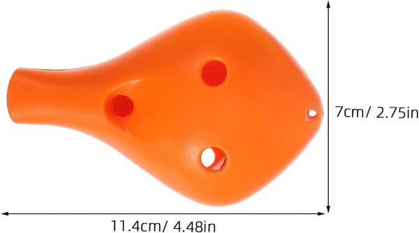 5 Pcs ABS Ocarina Flute Set Lightweight and Useful Musical Instrument